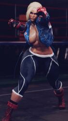 1girls 3d abs ass athletic athletic_female bent_over big_ass big_breasts blonde_hair breasts british british_female bubble_butt busty cammy_white capcom female female_focus female_only grvty3d hourglass_figure light-skinned_female light_skin muscular muscular_female pawg pinup pinup_pose solo street_fighter street_fighter_6 tagme thick_thighs union_jack wide_hips