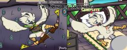 anal_penetration femboy furry gay male male_focus male_only rito tagme tears_of_the_kingdom the_legend_of_zelda toony trap tulin_(zelda) yaoi young