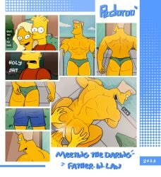 2020s 2023 anal anal_sex bara bart_simpson big_ass big_balls big_butt big_penis crazy cum cum_string curved_penis daring dilf erection father father_and_son father_in_law gay gay_anal gay_domination gay_oral gay_orgy gay_sex glasses_askew gloves greta_wolfcastle half-closed_eyes holding_penis large_ass large_penis looking_back male male/male male_only meeting muscles muscular muscular_male nymphomania open_mouth pedoroo penis_size_difference platinum_blonde_hair pool poolside precum_bubble pubic_hair rainier_wolfcastle semen sex son_in_law swimming_pool swimsuit swimwear tanned_skin the_simpsons trunk yaoi yellow_skin