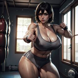 mikasa ackerman from attack on titan by vilacrym