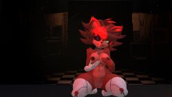 3d 3d_(artwork) big_ass big_breasts cally3d clazzey cryptiacurves fazclaire's_nightclub female_foxy female_only fexa fexa_(cryptia) five_nights_at_freddy's fnaf fnia_fexa foxy_(cally3d) foxy_(fnaf) fredina's_nightclub nude photoshoot red_skin rule_63 scottgames solo solo_female