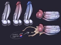 1futa anthro blue_tip cum detnox disembodied_penis futanari huge_balls huge_cock humanoid humanoid_penis penis pepsi pepsiwoman red_tip two two_tone_penis