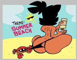 ass beach crab pulpdirector topless