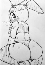 ass ass_focus itimu jenny_wakeman my_life_as_a_teenage_robot sketch