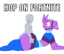 19_dollar_fortnite_card 4_fingers anon artist_name ass ayyyple blush butt english_text epic_games fortnite fortnite:_battle_royale funny gay llama loot_llama meme multicolored_fur pink_fur text tongue tongue_out what