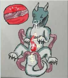 anal anal_orgasm anal_sex animal_genitalia animal_penis anthro belly bodily_fluids clawed_fingers claws countershade_arms countershade_legs countershade_tail countershading cum cum_drip cum_dripping_down_chin cum_in_ass cum_inside cum_on_belly cum_on_body cum_on_face cum_on_hand cum_on_own_face cum_on_own_penis cum_on_penis cum_on_self cum_on_tail dragon dripping ejaculation ferro_(huntings) genital_fluids genitals hands-free horn humanoid huntings looking_pleasured male male_only one_eye_closed penetration penis perineum prostate prostate_orgasm prostate_stimulation scalie sex slit tail tapering_penis tentacle tentacle_in_ass tentacle_penetration tentacle_sex toe_claws white_belly white_body white_countershading white_feet white_hands white_perineum