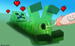 4_legs anus armless bunny_nebula creeper minecraft monster multi_leg multi_limb penis square_head uncensored