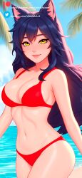ahri from league of legends by anelehart