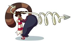 big_ass big_breasts breasts bubble_butt cosplay female huge_ass leviathan_(skullgirls) shinyillusionz skullgirls squigly squigly_(cosplay) tanuki zeke_the_zorua