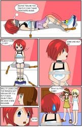 bondage comic disney final_fantasy final_fantasy_viii kairi kingdom_hearts kingdom_hearts_captive_princess namine nobody_(kingdom_hearts) roxas selphie_tilmitt sora square_enix