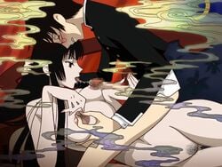 black_hair kimihiro_watanuki long_hair tagme xxxholic yuuko_ichihara