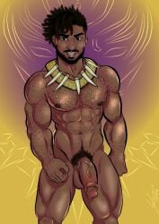 1boy abs actor african african_male biceps big_chest big_cock big_pecs big_penis black_panther_(series) bulging_biceps celebrity dark-skinned_male dark_skin erik_killmonger flaccid flaccid_penis gyofurr huge_chest huge_cock huge_pecs human human_only in_character looking_at_viewer male male_only marvel marvel_cinematic_universe melanin michael_b_jordan muscular muscular_male pecs standing thick_thighs veiny_penis