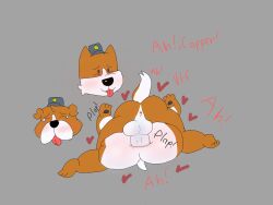 anal anal_sex animal_crossing anthro big_(disambiguation) big_penis booker_(animal_crossing) chubby_male copper_(animal_crossing) duo genitals hi_res male male/male nintendo penetration penis ugly-rat15508