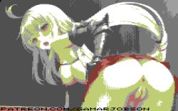 8_bit 8bit ai_generated armored_dress bareback commodore_64 gamarjobson mmorpg naked pixel_(artwork) pixel_art pussy tagme warrior