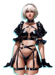 yorha 2b from nier: automata by dulapda