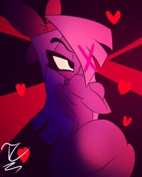 2022 ass big_butt breasts demon demon_humanoid female grey_body hair hazbin_hotel heart hi_res humanoid nsfwtheodore nude simple_background solo thick_thighs vaggie_(hazbin_hotel) vivienne_medrano vivziepop white_hair wide_hips