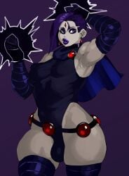 raven (dc) from dc by axred7