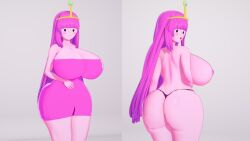 1girls 2023 3d 3d_(artwork) adventure_time albyon ass big_ass big_breasts breasts curvy curvy_figure dat_ass dress fat_ass female female_focus front_view hair_down hair_ornament huge_ass huge_breasts koikatsu large_ass large_breasts long_hair mob_face panties pink_dress pink_hair pink_panties pink_skin princess princess_bubblegum rear_view solo solo_focus tiara tight_dress topless topless_female white_background wide_hips