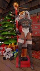 christmas cosplay crackshot crossover fortnite kjthegrimreaper nier:_automata nutcracker penis rainbow_six rainbow_six_siege thigh_sex tom_clancy ubisoft valkyrie_(rainbow_six) video_game_character yorha_2b_(cosplay)