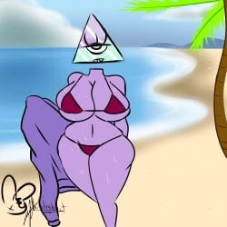 1female 1girls alternate_version_available animated big_breasts bikini bikini_bottom bikini_top breasts female female_focus female_only huge_breasts iilluminaughtii nailstrabbit no_sound solo solo_female solo_focus standing tagme taking_clothes_off undressing video youtuber