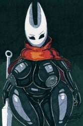 1girls anthro anthro_only anthrofied areola areolae big_areola big_areolae big_areolas big_breasts big_thighs black_body black_eyes breasts breasts_out curved_horn curved_horns curvy curvy_body curvy_female female hands-free holding_sword hollow_knight hornet_(hollow_knight) horns huge_breasts huge_nipples huge_thighs looking_at_viewer nipples nude nude_female parasitedeath presenting presenting_breasts presenting_pussy presenting_vagina pussy standing stripped stripped_naked stripping sweat sweatdrop sweaty_body sweaty_breasts sweaty_legs sweaty_thighs sword thick_breasts thick_legs thick_thighs tits tits_out vagina vaginal_penetration