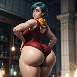 bulma from dragon ball by vilacrym