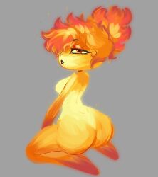 1girls completely_nude completely_nude_female disney edit elemental_(pixar) ember_lumen fairyincorner female female_only full_body naked naked_female nude nude_female pixar solo solo_female tagme