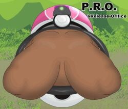 animated animation big_breasts big_penis huge_breasts huge_cock lopunny nap´sart p.r.o._pokeball paizuri pokemon pokemon_(species) stuck_in_object titjob