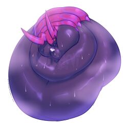 arthropod color fat fat_neck fat_rolls game_freak horns nintendo obese overweight overweight_feral pokemon pokemon_(species) scolipede sweat yiyani