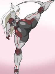 1girls ass big_ass big_butt bubble_ass bubble_butt dumptruck_ass dumptruck_butt fat_ass fat_butt huge_ass huge_butt kicking mio_(xenoblade) shingattai thick_ass thick_butt thick_thighs xenoblade_(series) xenoblade_chronicles_3