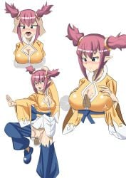 alternate_version_available blowjob breasts cleavage cum disembodied_penis disgaea djeralud ejaculation fight_mistress_(disgaea) impregnation large_breasts nippon_ichi_software penis pussy sex vaginal_penetration x-ray