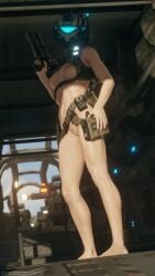 breasts female_soldier harness pulse_blade_pilot pussy strangersfm tagme titanfall titanfall_2