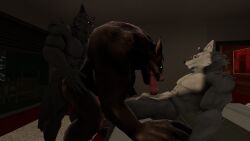 3boys 3d creepypasta dog domestic_dog furry furry_only gay johnxgin3 male male/male/male male_only penis scp-023 scp_foundation smile.dog tagme were werecanid werecanine werewolf yaoi