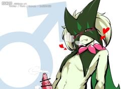 anthro barbed_penis censored digital_drawing_(artwork) digital_media_(artwork) fan_canfang felid femboy generation_9_pokemon genitals girly heart hi_res male_meowscarada male_symbol mammal masquernya meowscarada nintendo penile_spines penis pokemon pokemon_(species) pokemon_sv solo symbol