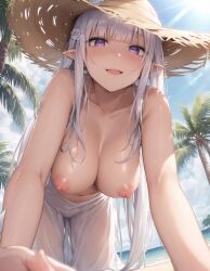 emilia (re:zero) from re:zero kara hajimeru isekai seikatsu by avatariense