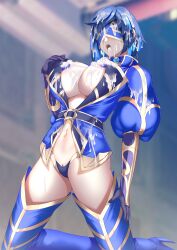 1girls areolae big_breasts big_thighs brainwashed breasts busty covered_in_cum cum cum_covered cum_on_belly cum_on_body cum_on_breasts cum_on_clothing cum_on_face cum_on_hair cum_on_thighs fatui female genshin_impact haryu_(artist) haryudanto huge_breasts huge_thighs kneeling kneeling_female large_breasts large_thighs navel thick_thighs thighs voluptuous yelan_(genshin_impact)