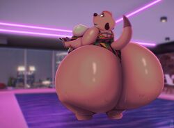 ass big_ass big_butt breathotter bubble_ass bubble_butt disney dumptruck_ass dumptruck_butt female looking_at_viewer looking_back meerkat milf the_lion_king the_lion_king_1½ thick_ass thick_hips thick_legs timon's_mom wide_hips wide_thighs