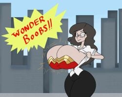 breast_expansion da-fuze super_boobs transformation wonder_woman_(cosplay)