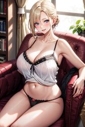 ai_generated curvaceous curvy_body curvy_female female_focus female_only hi_res huge_breasts mature_female milf seductive_look shiromi_ai stable_diffusion voluptuous voluptuous_female