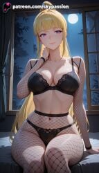 moon (to be hero x) from halloween by skypassion