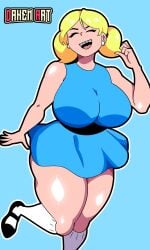 bubbles (powerpuff girls) from powerpuff girls by dafne henderson
