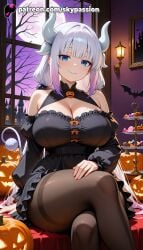 kanna kamui from dragon maid by skypassion