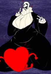 fem gaster from deltarune by clownwaifu