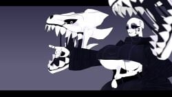 fem gaster from undertale by nonehub