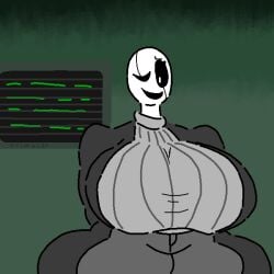 fem gaster from undertale