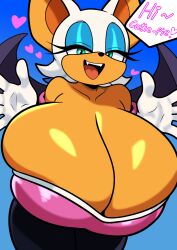 rouge the bat from sega by furry funnychan