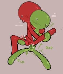 green (avm) from alan becker by sixforfivepound