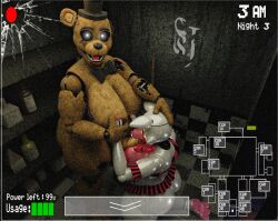 golden freddy (fnaf) from five nights at freddy's by impaer jaster