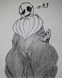 fem gaster from undertale by sokowyty