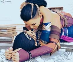 kitana from mortal kombat by rayalterego23